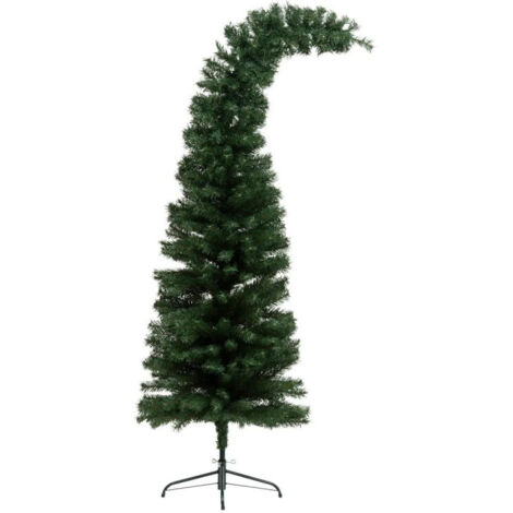 Sapin De Noël Artificiel Vert Avec Pommes De Pin Et Baies Rouges H 210 Cm