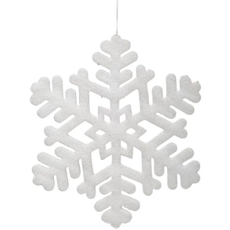 Suspension Polyfoam Flocon Paillettes D 35 cm - Feeric Christmas (1/3)
