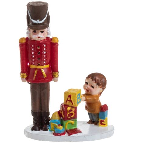 Accessoire pour Village de Noël Santon Villageois - Feeric Christmas (1/5)