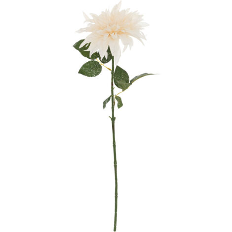 Branche décorative spéciale fêtes Dahlia Blanc H 68 cm - Feeric Christmas (1/2)