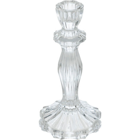 Bougeoir Chandelier en verre H 20 cm - Feeric Christmas