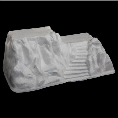 Accessoire pour village de noël base montagne avec escalier L54 cm - Feeric Christmas (1/3)