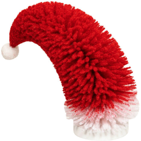 Décoration de Noël Sapin de table bicolore rouge et blanc H 20 cm - Feeric Christmas