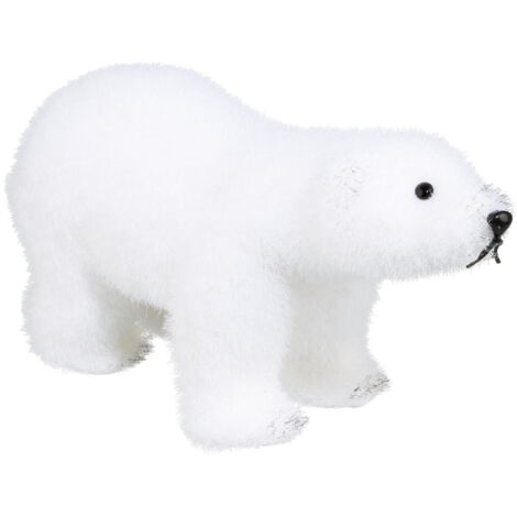 Déco de Noël Ours polaire sur ses 4 pattes - Feeric Christmas (1/2)