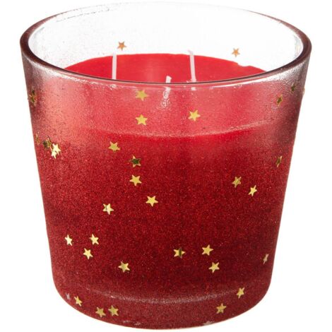 Bougie 3 Mèches Pot en verre 500 G - Feeric Christmas (1/5)