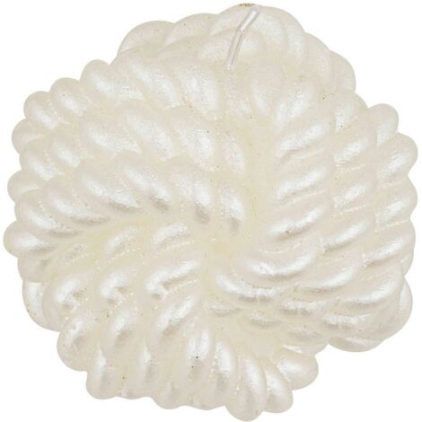 Bougie Pelote Satin 186G D 8.5 cm - Feeric Christmas (1/3)