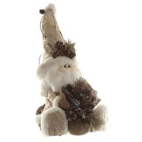 Figurine du père Noël - Statuette décorative de Noël (1/2)