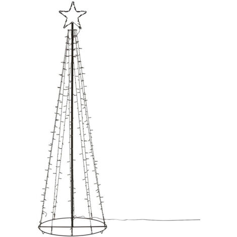 Décoration extérieure sapin 330 LED H.180cm - Feeric lights & christmas (1/5)