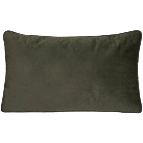 Coussin déhoussable Vert Kaki 30 x 50 cm - Atmosphera (1/2)