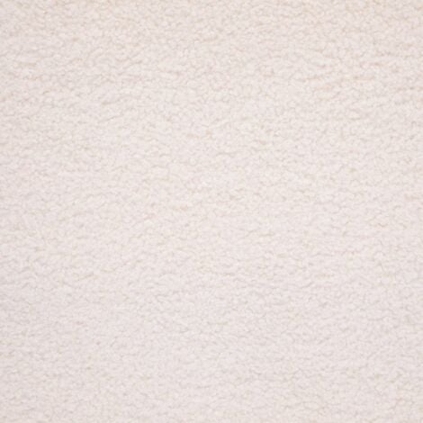 Chaise Slano pieds imitation hêtre bouclette blanc - Atmosphera créateur d'intérieur