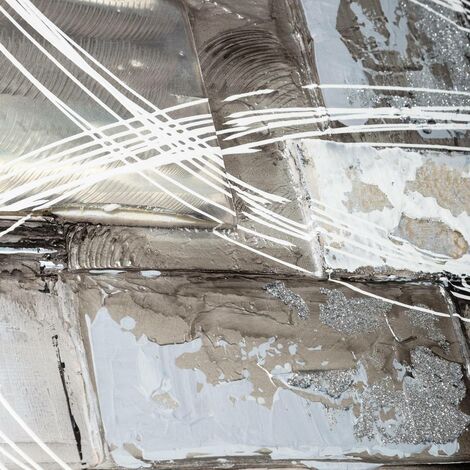 Toile peinte Kylia abstrait 150x50cm - Atmosphera créateur d'intérieur