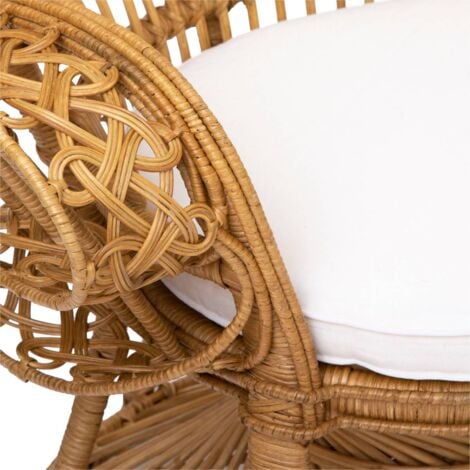 Atmosphera créateur d'intérieur Rattan Wicker armchair - Koeta - Atmosphera