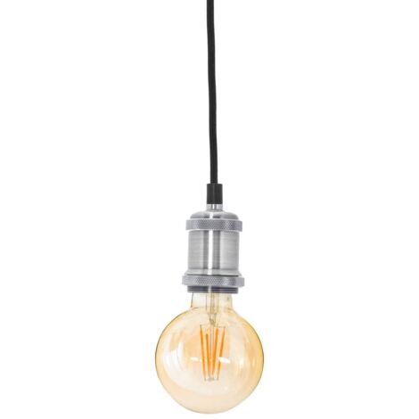 Suspension Nyl en métal argent D5cm - Atmosphera créateur d'intérieur