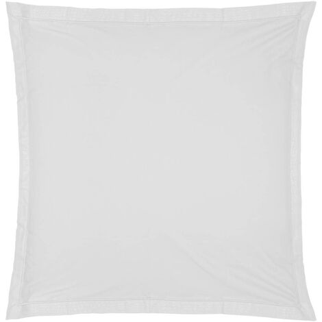 Taie d'oreiller Carina coton blanc 63x63cm - Atmosphera créateur d'intérieur