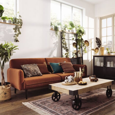 Table basse Silas manguier 117x71cm - Atmosphera créateur d'intérieur