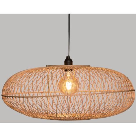 Suspension Loren bambou D60cm - Atmosphera créateur d'intérieur