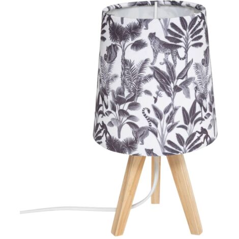 Lampe trépied enfant Jungle H24cm - Atmosphera créateur d'intérieur
