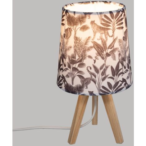 Lampe trépied enfant Jungle H24cm - Atmosphera créateur d'intérieur