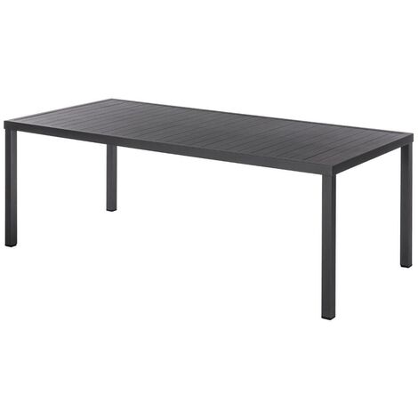 Soldes : table et chaise de jardin aluminium, bois - Hespéride