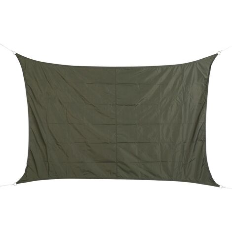 Hesperide – Toile d'ombrage rectangulaire 200 x 300 cm – Polyester 180 g/m² – Protection UV grade 4-5 – Déperlant et résistant à la décoloration (1/10)