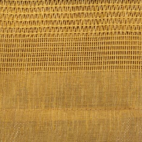 Voilage jaune moutarde 140x240cm - Atmosphera créateur d'intérieur
