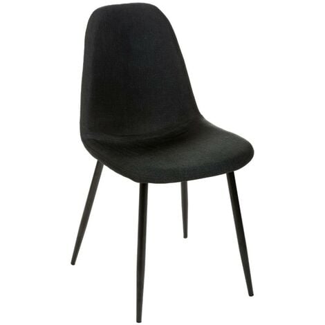 Lot de 2 chaises Tyka noir - Atmosphera créateur d'intérieur