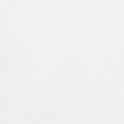 Voilage Etamine blanc 140x240cm - Atmosphera créateur d'intérieur