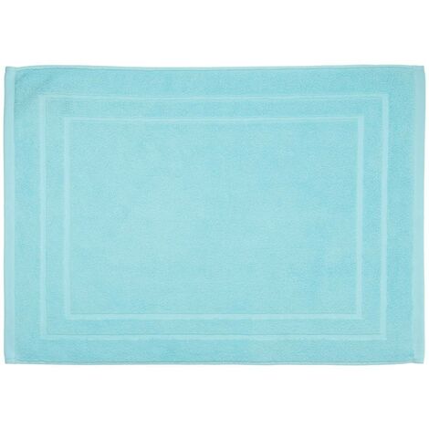 Tapis de salle de Bain en coton Aqua 50 x 70 cm - Atmosphera