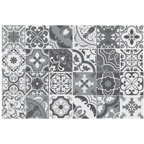 Tapis Vinyl mosaïque 50x75cm - Atmosphera créateur d'intérieur (1/5)