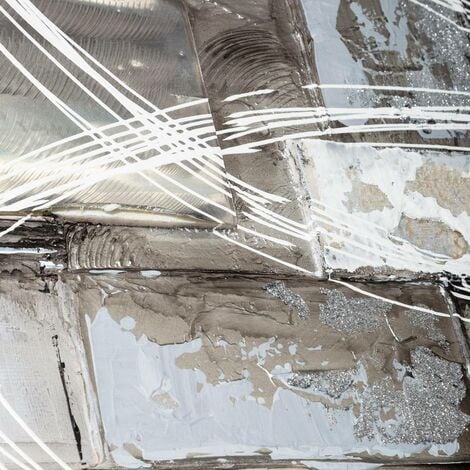 Toile peinte Kylia abstrait 150x50cm - Atmosphera créateur d'intérieur