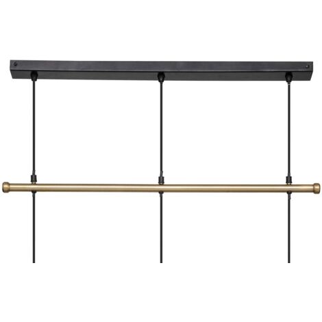 Suspension Bota métal doré L80cm - Atmosphera créateur d'intérieur