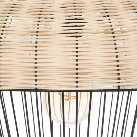 Suspension Anea métal noir D31cm - Atmosphera créateur d'intérieur