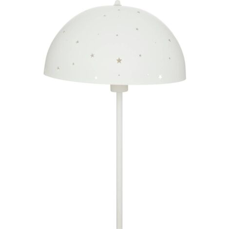 Lampadaire enfant Champignon métal blanc H150cm - Atmosphera créateur d'intérieur