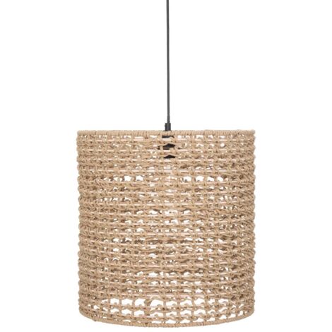 Suspension Sefia beige D37cm - Atmosphera créateur d'intérieur