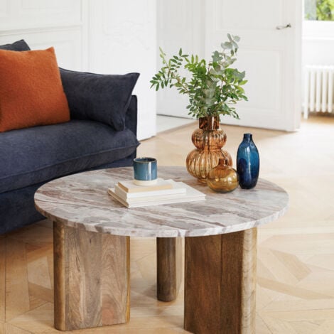 Table basse Coppa manguier D91cm - Atmosphera créateur d'intérieur
