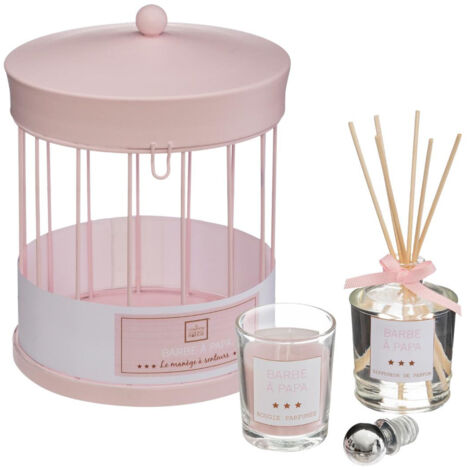 Coffret Senteur 1 Diffuseur de parfum 6 Bâtonnets 1 Bougie parfumée - Atmosphera