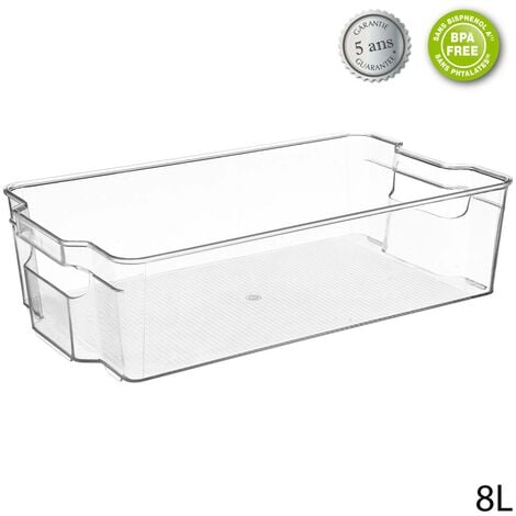 FIVE Simply Smart - Bac de Rangement Frigo 4L Transparent - Accessoire  Réfrigérateur et Congélateur - Achat & prix