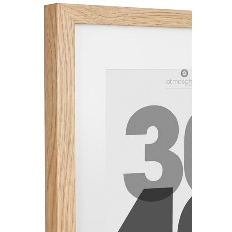 Cadre photo bois Eva bois 30x40cm - Atmosphera créateur d'intérieur