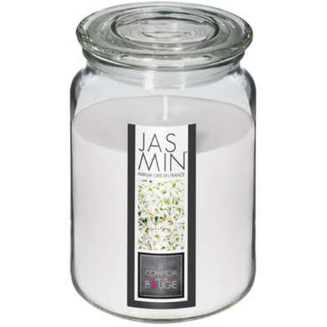 Bougie Parfumée Jasmin 510 G Pot en verre - Atmosphera (1/2)