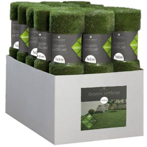 Gazon artificiel en rouleau box 300x100 - Atmosphera créateur d'intérieur