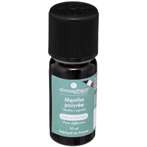 Huile essentielle menthe poivrée 10ml - Atmosphera créateur d'intérieur