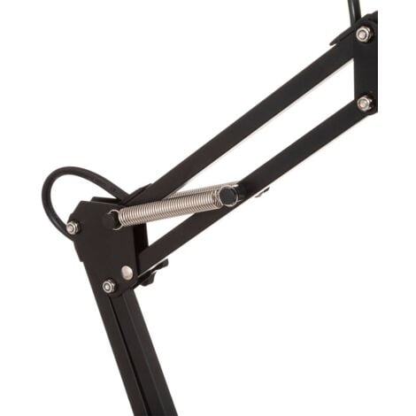 Lampe Bren métal noir H56cm - Atmosphera créateur d'intérieur