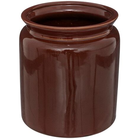 Cendrier Déco Bota Atmosphera - En Céramique Et Métal - Bleu - 12 Cm - 9