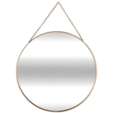 Set de 3 miroirs ronds doré D20 24 D29cm - Atmosphera créateur d'intérieur
