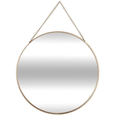 Set de 3 miroirs ronds doré D20 24 D29cm - Atmosphera créateur d'intérieur