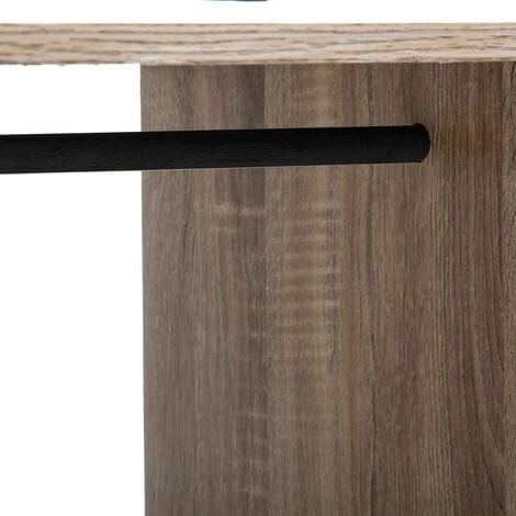 Armoire dressing penderie mix n  modul effet chêne naturel - 5five