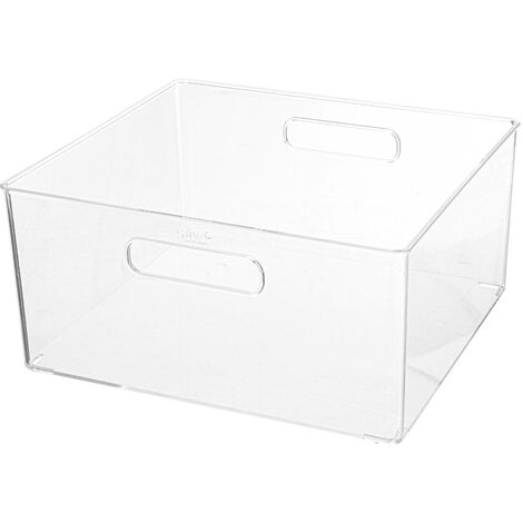 Boîte de Rangement à Clip N Box 40L Transparent pas cher 