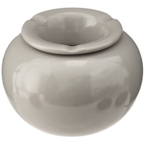 Cendrier rond Alicia en céramique D15cm - Atmosphera créateur d'intérieur