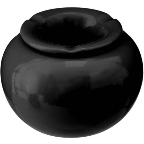 Cendrier rond Alicia en céramique D15cm - Atmosphera créateur d'intérieur