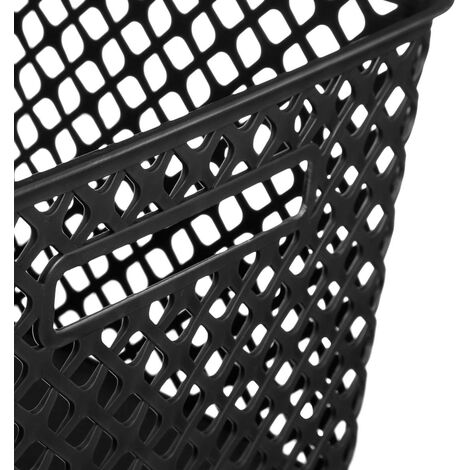 Panier en plastique 19l folk noir - 5five